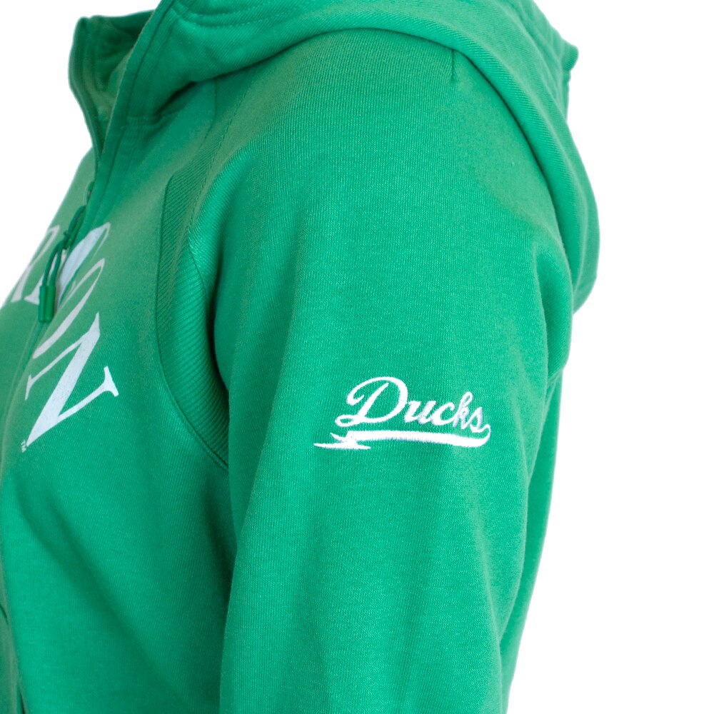 Arched Oregon, Camp David, Green, ¾ & ½ Zip, Cotton Blend, Women, Ducks sleeve, Pullover, Sweatshirt, 838514